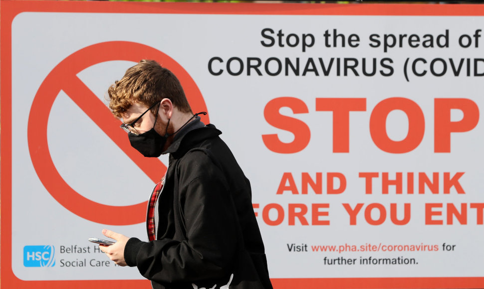Koronavirusas Airijoje