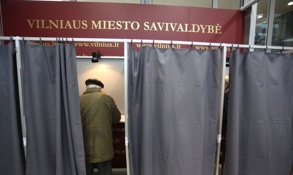Išankstinis balsavimas Vilniuje
