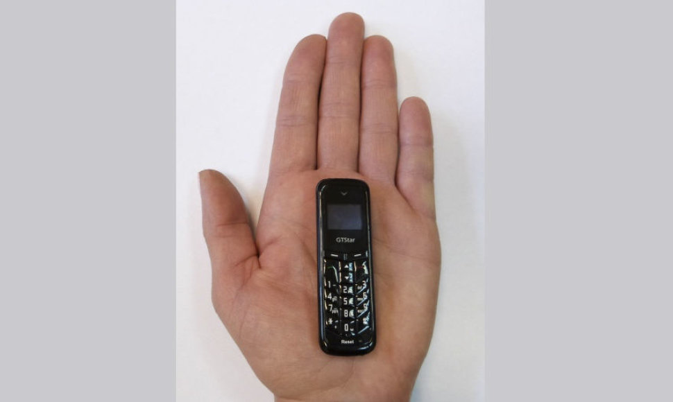 Panevėžio pataisos namuose rastas telefonas „GTStar BM-50“