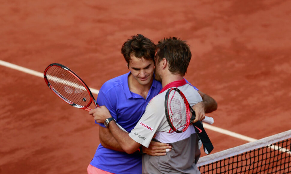 Rogeris Federeris ir Stanas Wawrinka