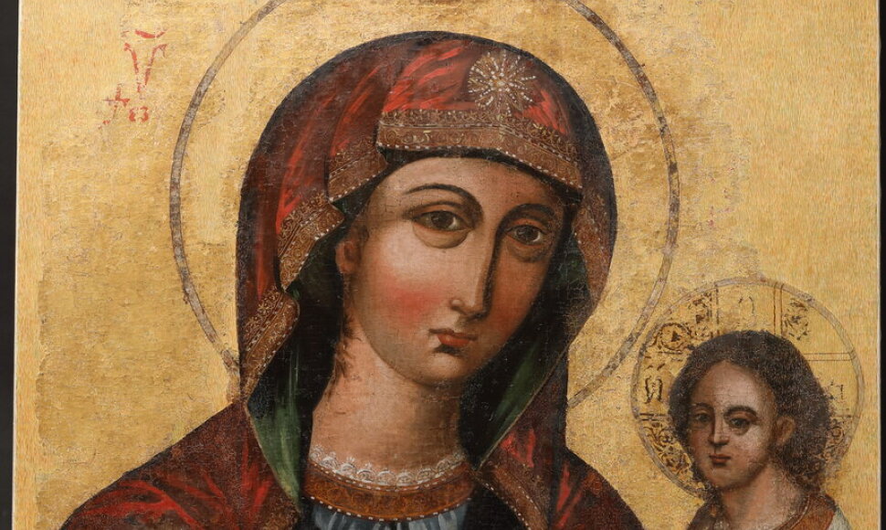 „Sokalio Švč. Dievo Motinos“ paveikslas po restauravimo. XVII a. pab – XVIII a. pradž. Drobė, tempera, aliejus. Šv. Pranciškaus ir šv. Bernardino vienuolynas