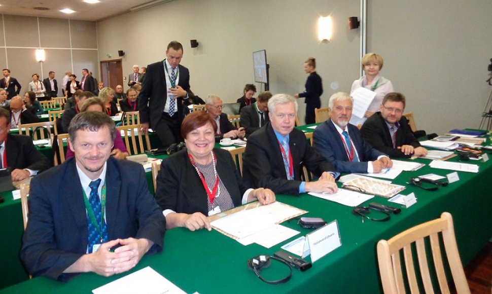 Seimo delegacija Baltijos jūros valstybių parlamentinėje konferencijoje Olštyne