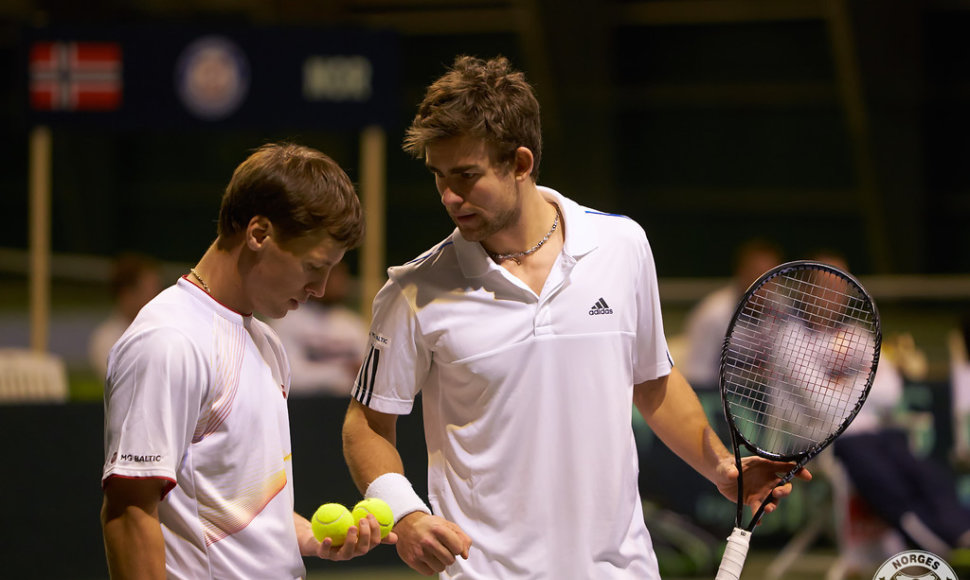 Ričardas Berankis ir Laurynas Grigelis