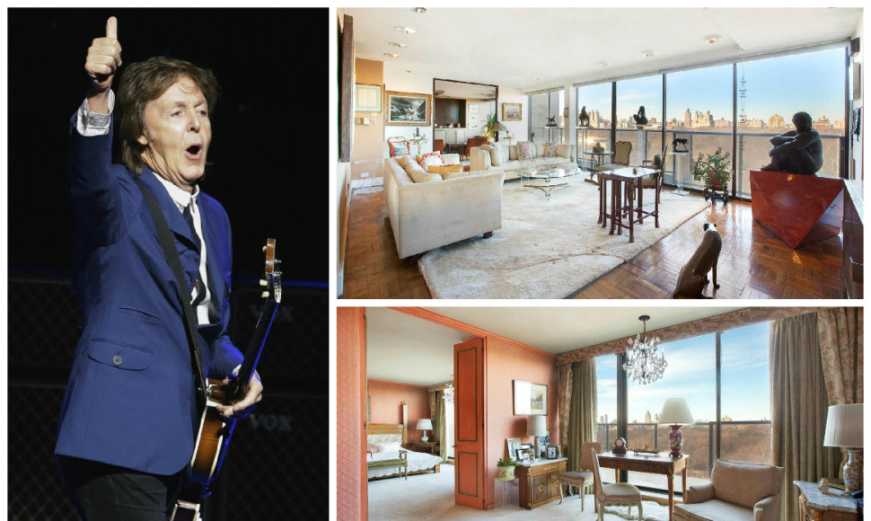 Paulas McCartney nusipirko prašmatnius apartamentus Niujorko dangoraižyje