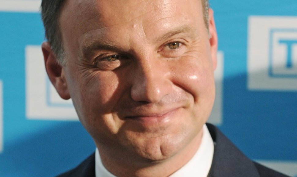 Kandidatas į Lenkijos prezidentus Andrzejus Duda