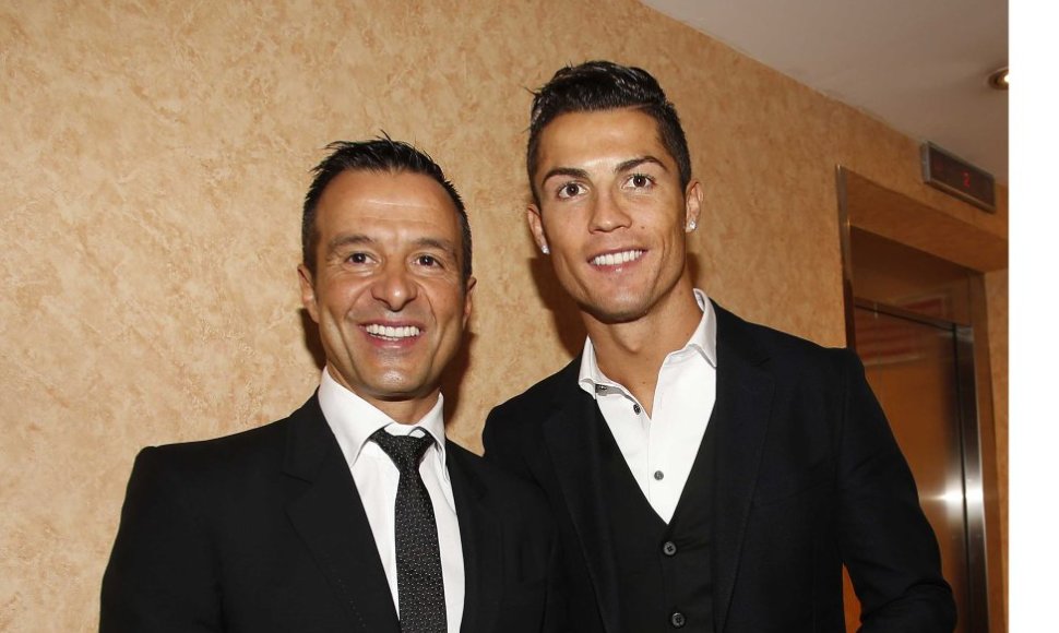 Jorge Mendesas ir Cristiano Ronaldo