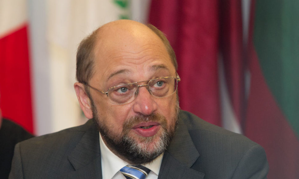 Europos Parlamento pirmininkas Martinas Schulzas
