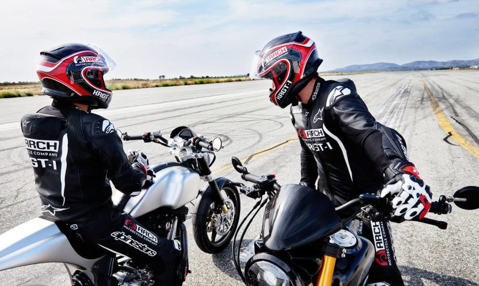 Keanu Reeves aistra - motociklas KRGT-1