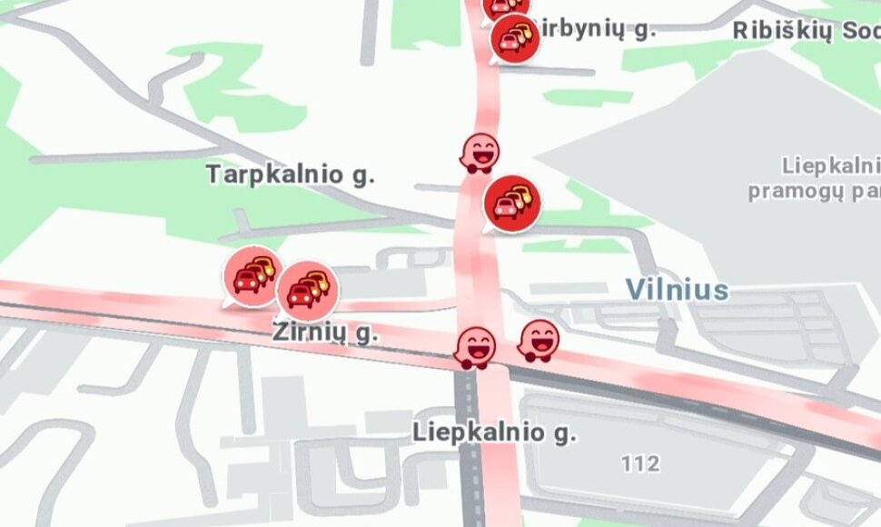 Spūstys įvykio vietoje