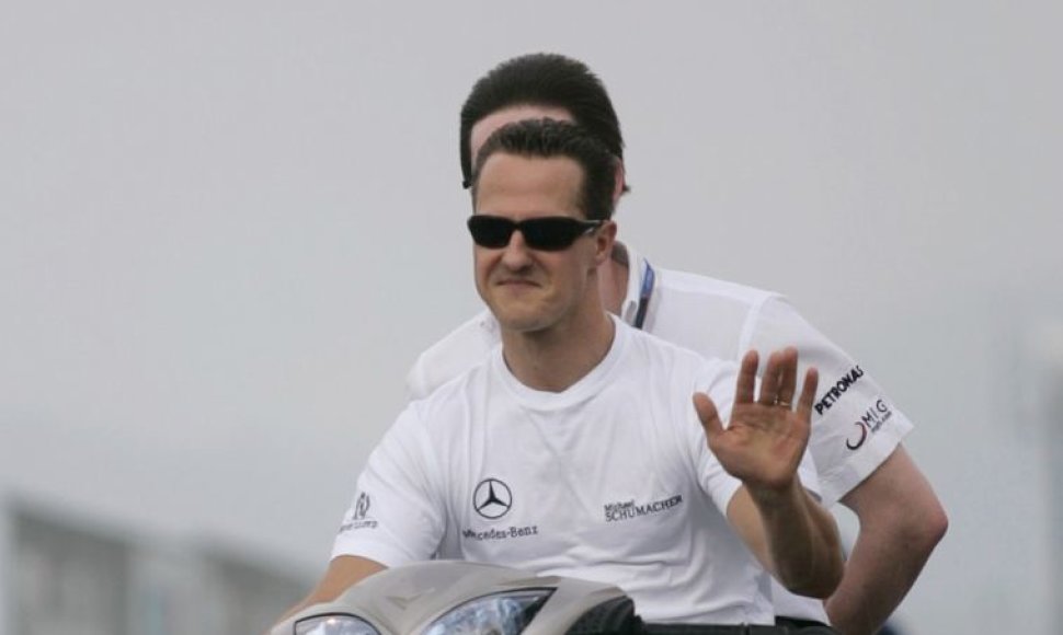 Michaelis Schumacheris 2010-ųjų balandį