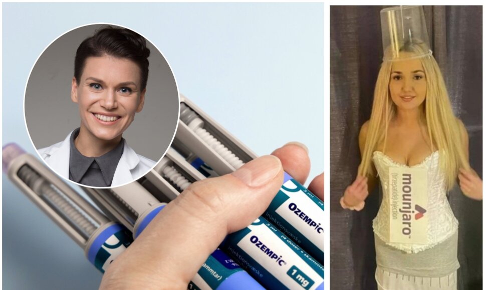 Gydytoja dietologė Evelina Cikanavičiūtė, nutukimui gydyti skirti vaistai, Helovino kostiumas