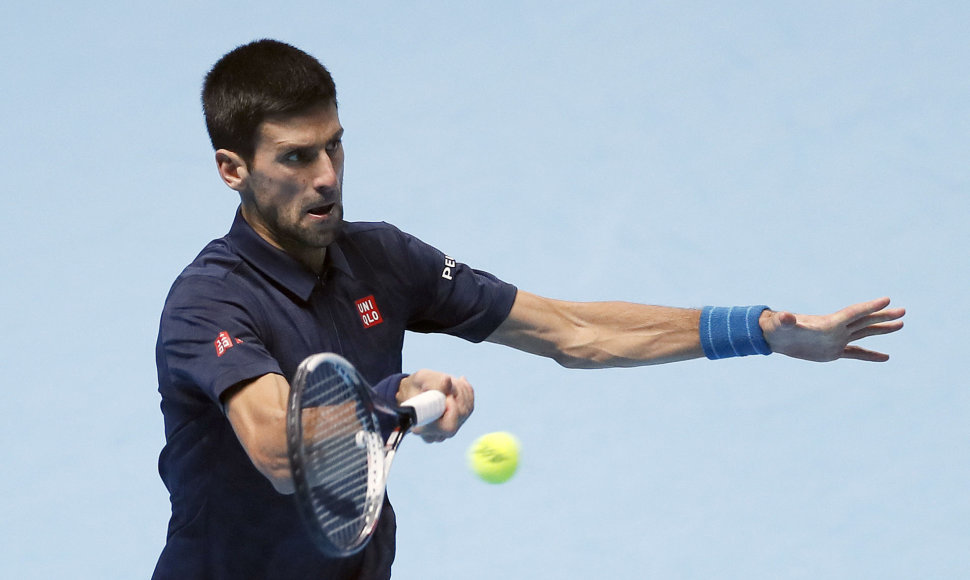 Andy Murray nugalėjo Novaką Džokovičių ir triumfavo „ATP World Tour Finals“ turnyre