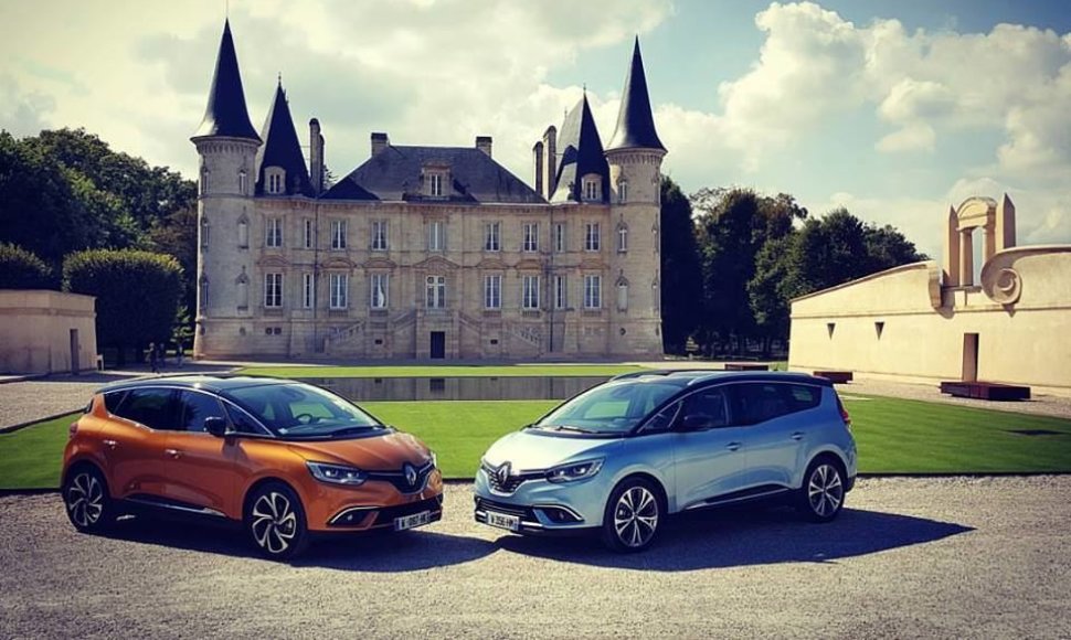 „Renault Scenic“ pristatymas Prancūzijoje