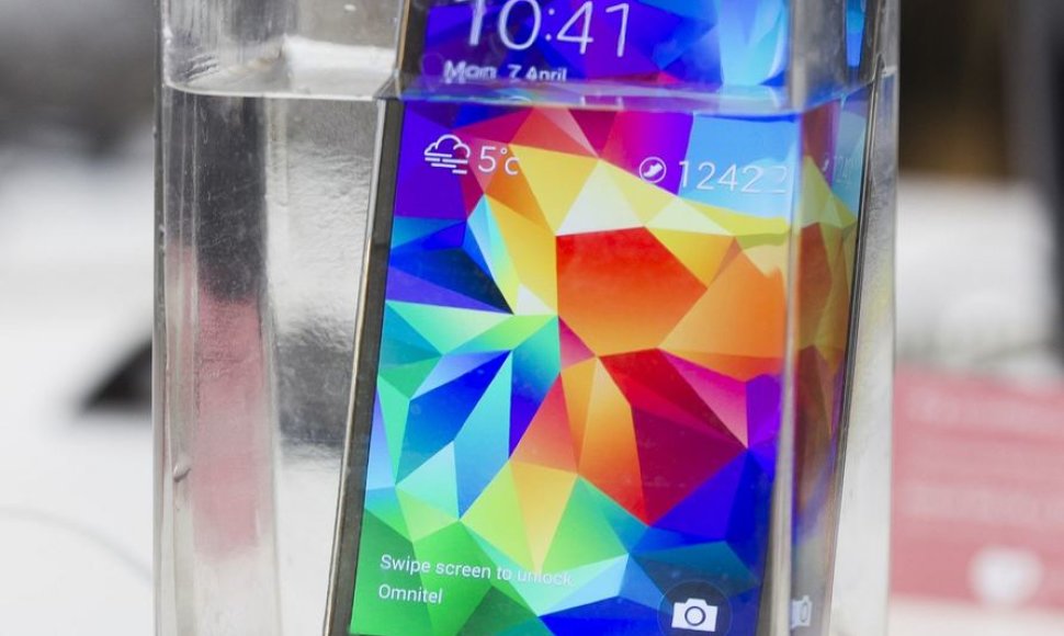 Naujasis „Samsung Galaxy S5“