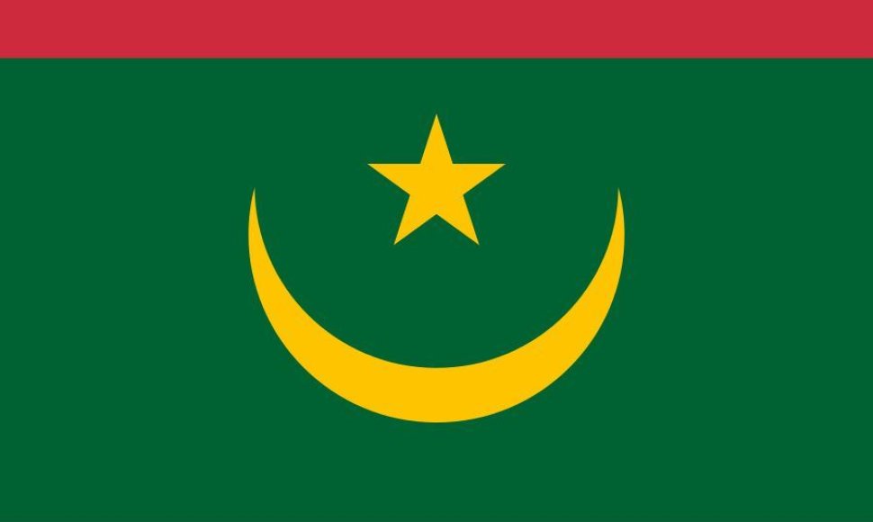 Naujoji Mauritanijos vėliava