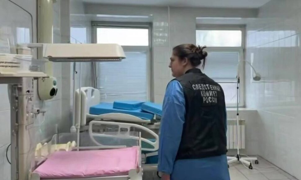 9 kūdikiai mirė per Naujųjų metų &scaron;ventes Rusijos Kemerovo apskrities Novokuznecko gimdymo namuose