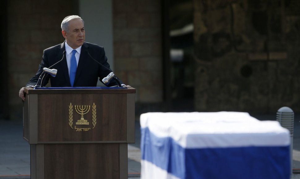 Izraelio ministras pirmininkas Benjaminas Netanyahu