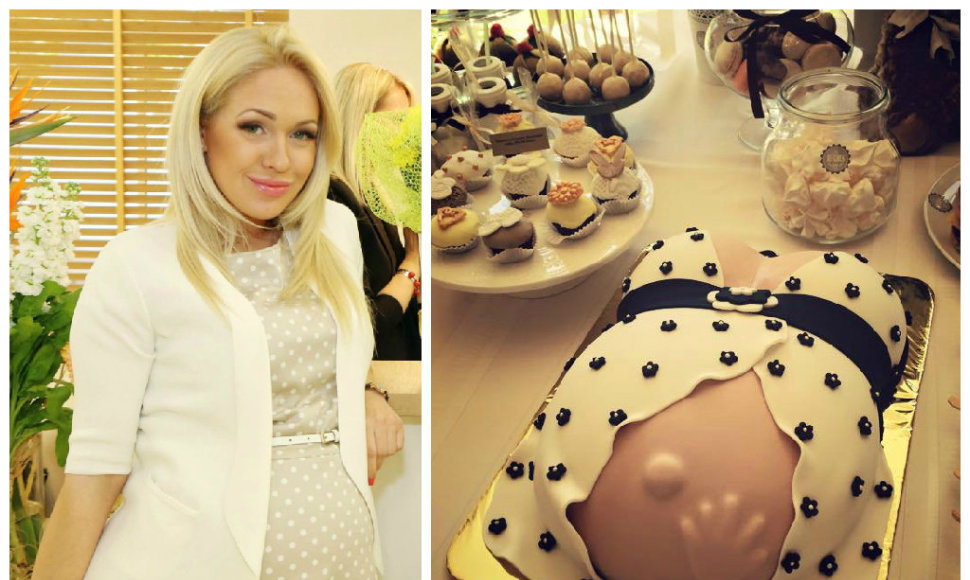 Oksana Pikul-Jasaitienė jau atšventė kūdikio sutiktuvių vakarėlį