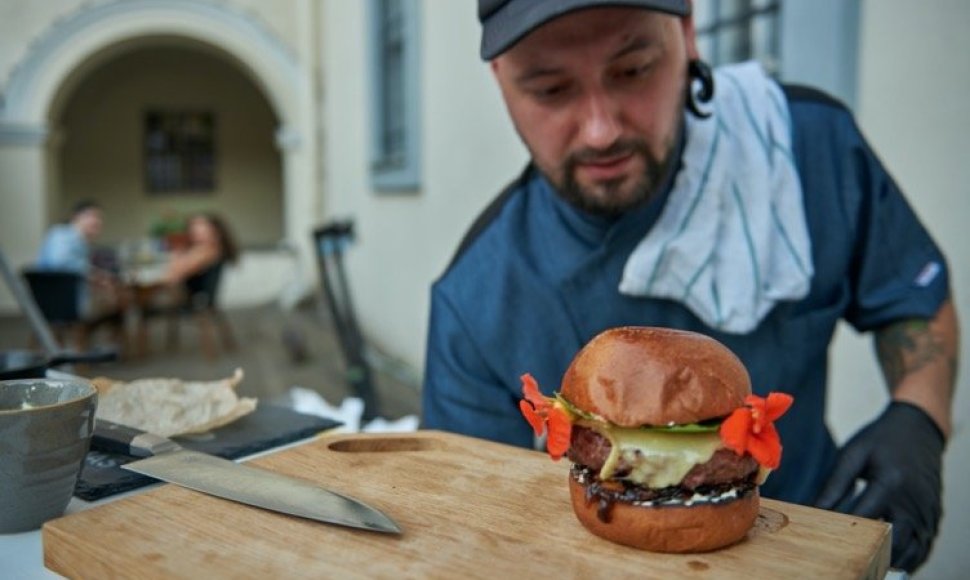 „Vilnius Burger Fest“ aukciono akimirka