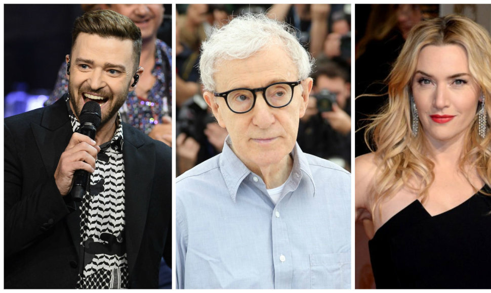 Justinas Timberlake'as, Woody Allenas ir Kate Winslet