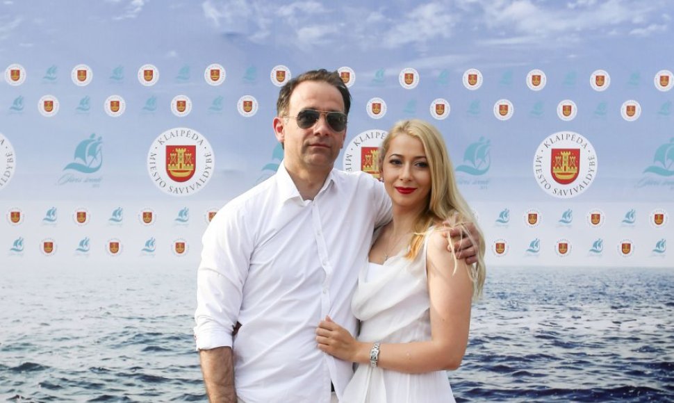 Energetikos ministras Rokas Masiulis su žmona Lina