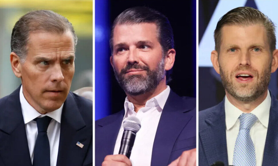 Hunteris Bidenas, Donaldas Trumpas jaunesnysis, Ericas Trumpas