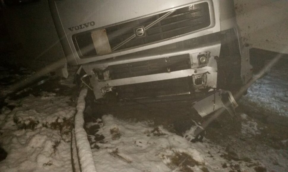 Avarija automagistralėje Klaipėda-Kaunas-Vilnius