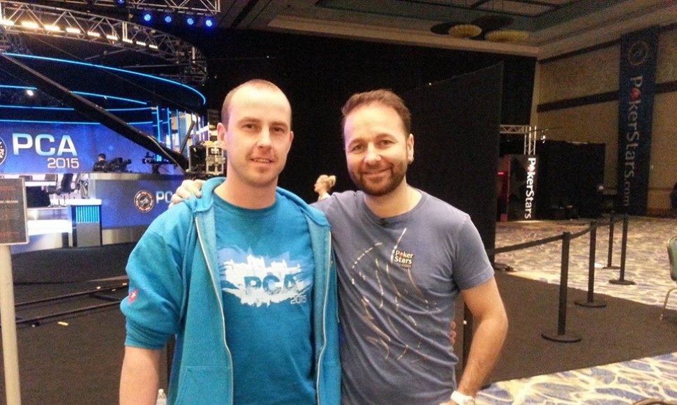 Tomas Biliūnas ir Danielis Negreanu