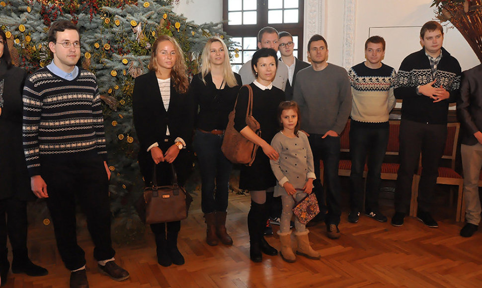 Kauno miesto rotušėje pirmadienį surengtas pirmasis pasaulio kauniečių susitikimas