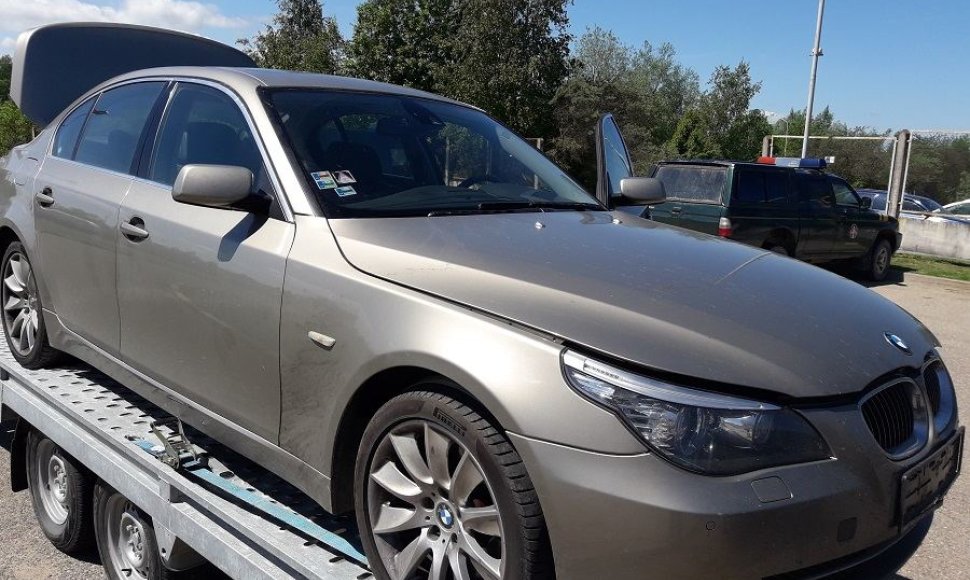 Slovakijoje vogtas BMW automobilis