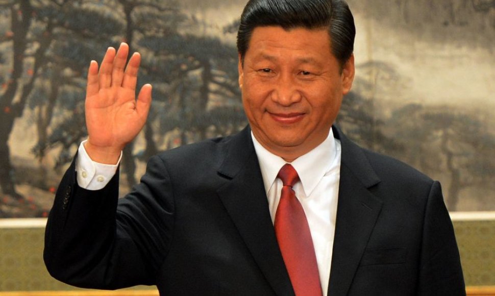 Naujasis Kinijos komunistų partijos vadovs Xi Jinpingas