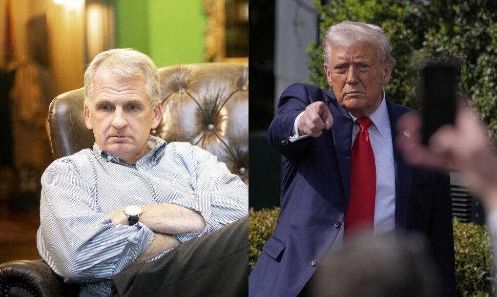 Timothy Snyderis ir Donaldas Trumpas / AP / 15min