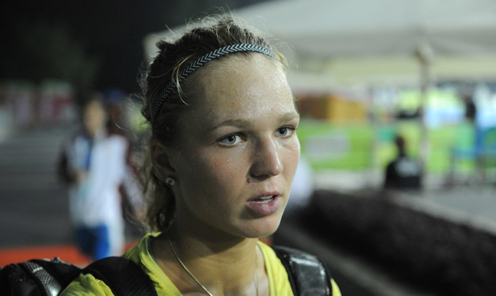 Akvilė Paražinskaitė tapo jaunimo olimpinių žaidynių teniso dvejetų bronzos medalio laimėtoja