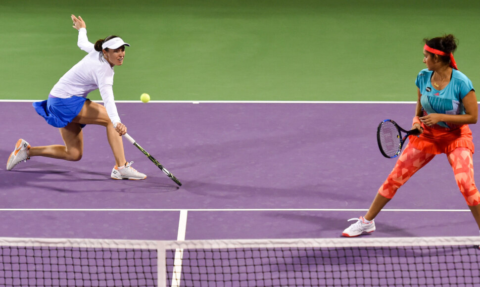 Sania Mirza ir Martina Hingis