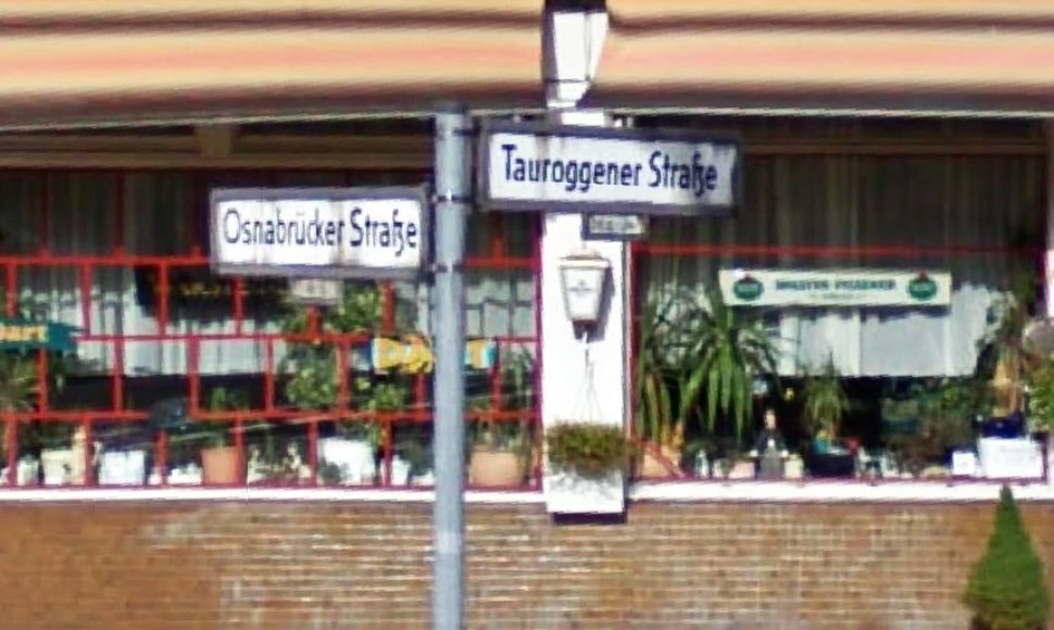 Tauroggener gatvė Berlyne taip pavadinta Tauragės konvencijos garbei