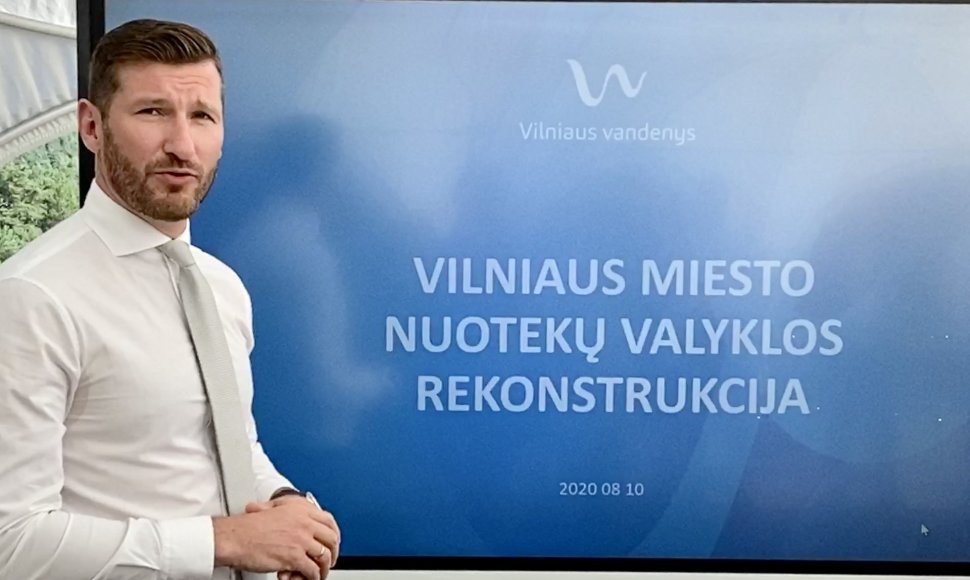 Marius Švaikauskas, Vilniaus vandenys vadovas