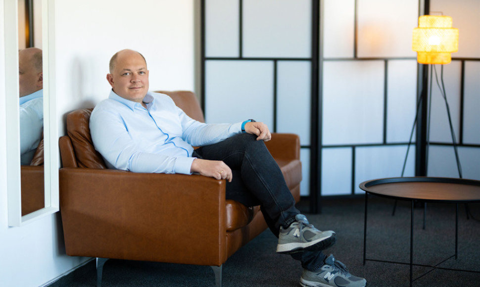 Arūnas Lekavičius, „Crowdpear“ verslo plėtros vadovas, vienas iš platformos akcininkų.