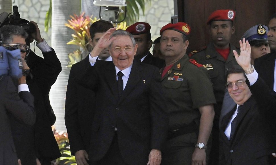 Kubos prezidentas Raulis Castro
