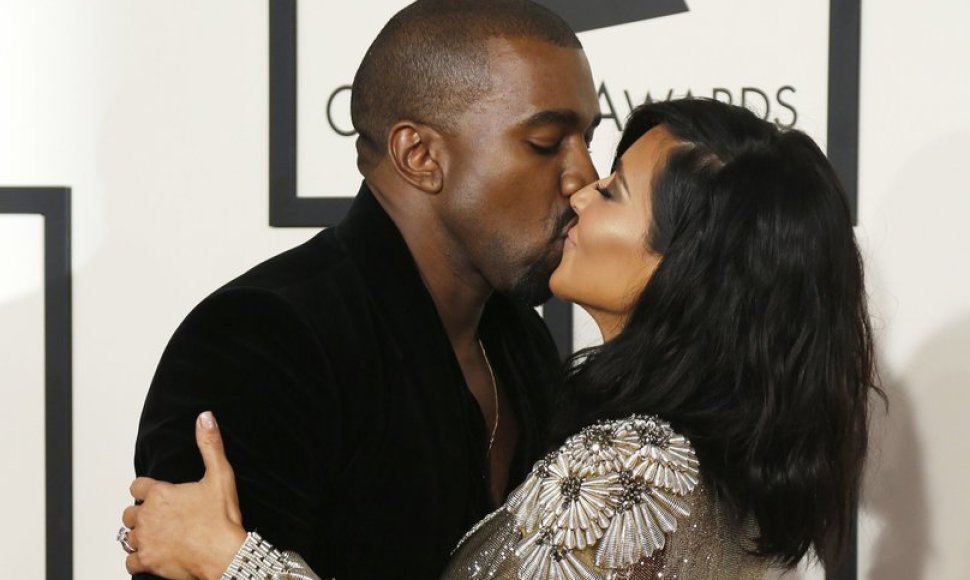 Kanye Westas ir Kim Kardashian 