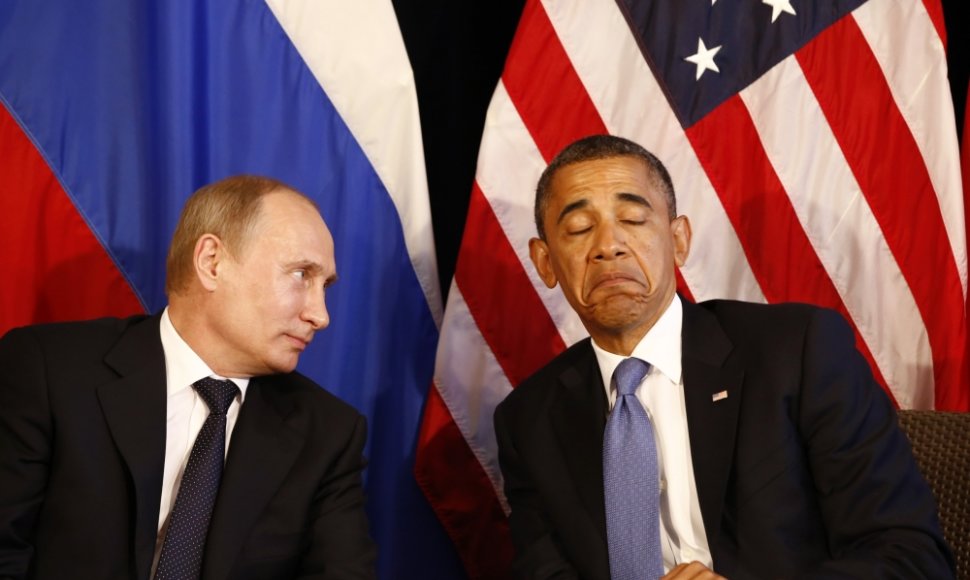 Vladimiras Putinas ir Barackas Obama