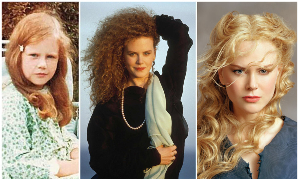 Nicole Kidman išvaizdos pokyčiai