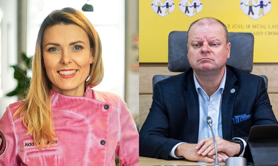 Aida Čepukaitė, Saulius Skvernelis