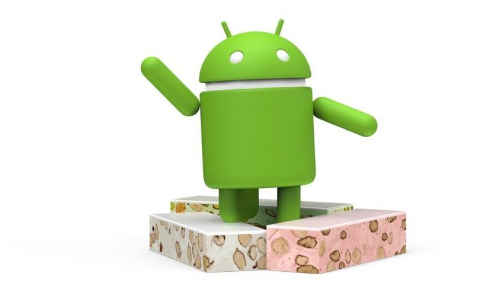 „Android Nougat“ simbolis