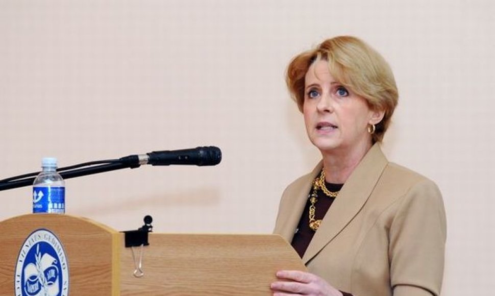 JAV ambasadorė Lietuvoje Deborah Ann McCarthy