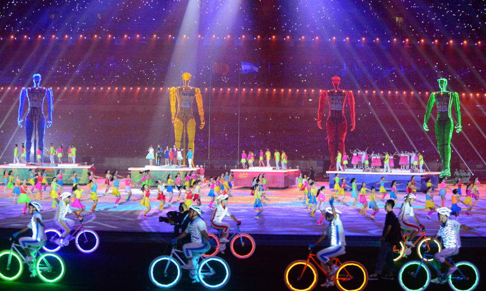 Nandzingo jaunimo olimpinių žaidynių uždarymo ceremonija