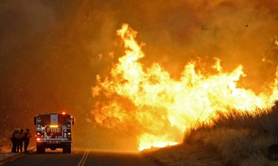 Miško gaisras Kalifornijoje