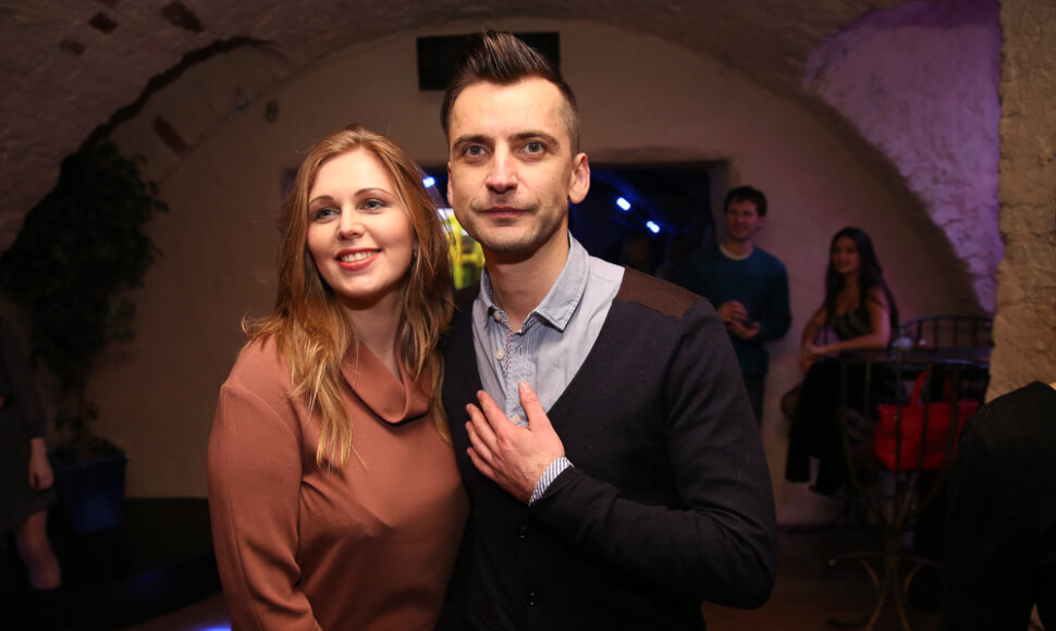 Alanas Chošnau su žmona Valda