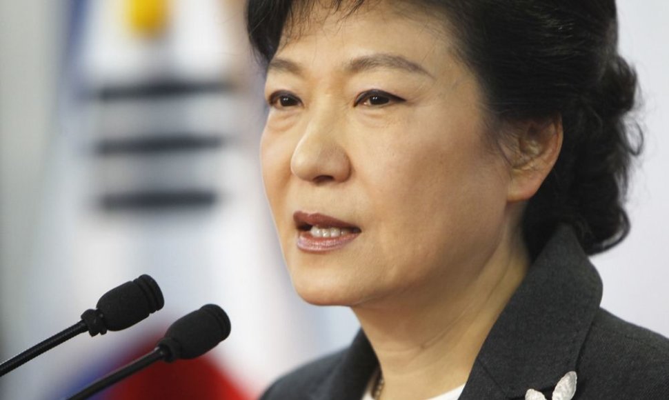 Pietų Korėjos prezidentė Park Geun-Hye