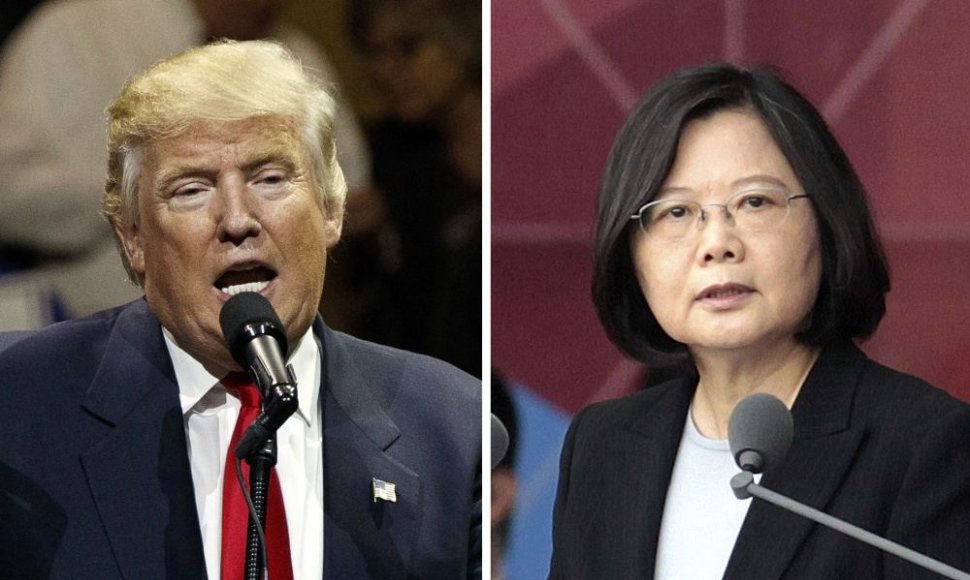 Donaldas  Trumpas ir Tsai Ing-wen