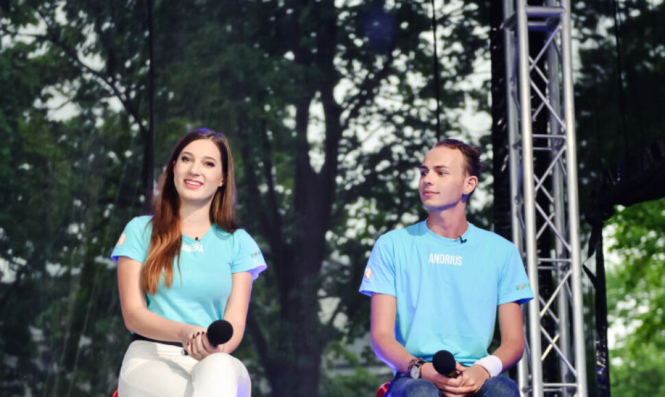 Simona Rupšlaukytė, Andrius Lisovskis
